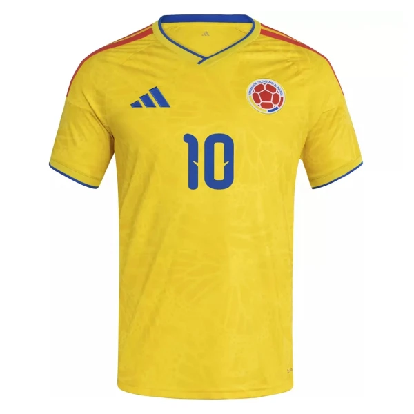 Maillot Colombie James 10 Homme Domicile Coupe du Monde 2026