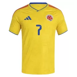 Maillot Colombie Luis Diaz 7 Homme Domicile Coupe du Monde 2026