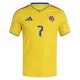 Maillot Colombie Luis Diaz 7 Homme Domicile Coupe du Monde 2026