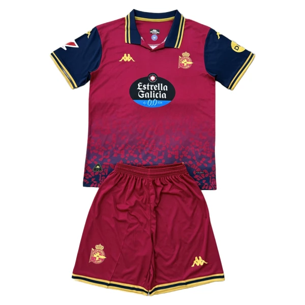 Maillot Deportivo de La Coruna Enfant Extérieur 2025-26 Maillot Deportivo de La Coruna Enfant Extérieur 2025-26