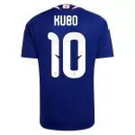 Maillot Japon Kubo 10 Homme Domicile Coupe du Monde 2026