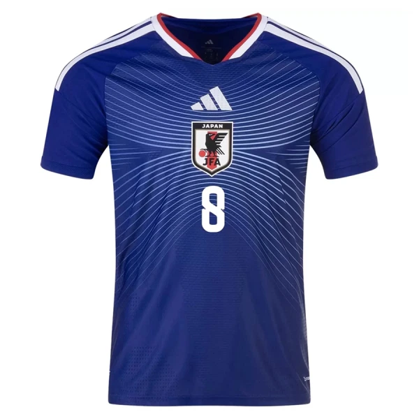 Maillot Japon Minamino 8 Homme Domicile Coupe du Monde 2026