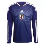 Maillot Manches Longues Japon Homme Domicile Coupe du Monde 2026