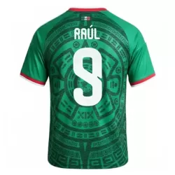 Maillot Mexique Raul 9 Homme Domicile Coupe du Monde 2026