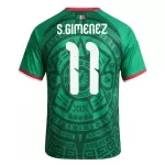 Maillot Mexique S.Gimenez 11 Homme Domicile Coupe du Monde 2026