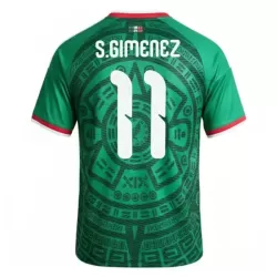 Maillot Mexique S.Gimenez 11 Homme Domicile Coupe du Monde 2026