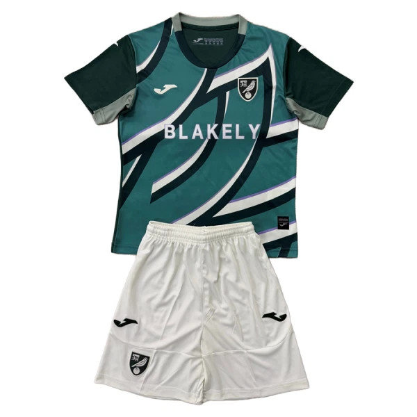 Maillot Norwich City Enfant Extérieur 2025-26 Maillot Norwich City Enfant Extérieur 2025-26