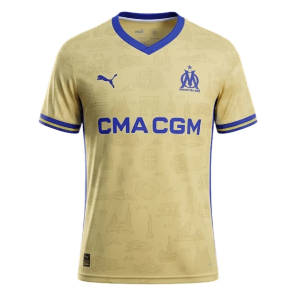 Maillot Olympique de Marseille Homme Fourth 2025-26 Maillot Olympique de Marseille Homme Fourth 2025-26