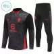 AC Milan Sweat d'Entraînement Enfant 2025-26 Quart-Zip Noire AC Milan Sweat d'Entraînement Enfant 2025-26 Quart-Zip Noire