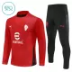 AC Milan Sweat d'Entraînement Enfant 2025-26 Quart-Zip Rouge AC Milan Sweat d'Entraînement Enfant 2025-26 Quart-Zip Rouge