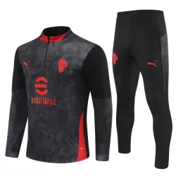 AC Milan Sweat d'Entraînement Homme 2025-26 Quart-Zip Noire