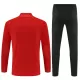 AC Milan Sweat d'Entraînement Homme 2025-26 Quart-Zip Rouge
