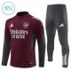 Arsenal Sweat d'Entraînement Enfant 2025-26 Quart-Zip Rouge Arsenal Sweat d'Entraînement Enfant 2025-26 Quart-Zip Rouge