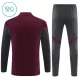 Arsenal Sweat d'Entraînement Enfant 2025-26 Quart-Zip Rouge