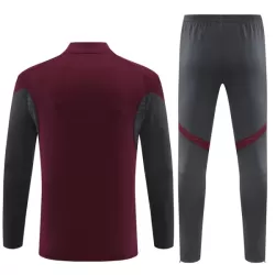 Arsenal Sweat d'Entraînement Homme 2025-26 Quart-Zip Rouge