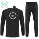 Chelsea Sweat d'Entraînement Enfant 2025-26 Quart-Zip Noire