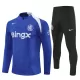 Chelsea Sweat d'Entraînement Homme 2025-26 Quart-Zip Bleue Chelsea Sweat d'Entraînement Homme 2025-26 Quart-Zip Bleue