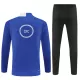 Chelsea Sweat d'Entraînement Homme 2025-26 Quart-Zip Bleue