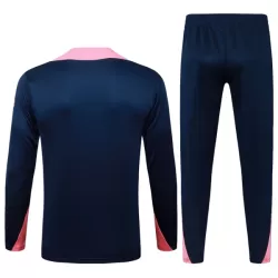 FC Barcelone Sweat d'Entraînement Homme 2025-26 Quart-Zip Bleue