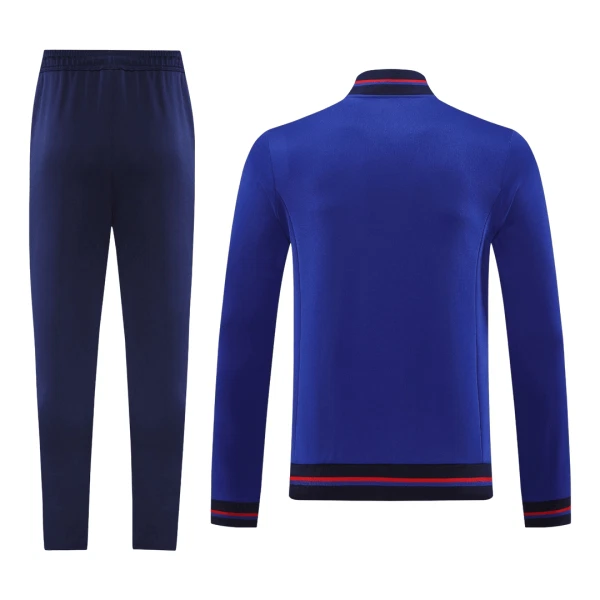 Olympique Lyonnais Ensemble Vestes d'Entraînement Homme 2025-26 Bleue