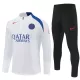 Paris Saint-Germain Sweat d'Entraînement Homme 2025-26 Quart-Zip Blanche Paris Saint-Germain Sweat d'Entraînement Homme 2025-26 Quart-Zip Blanche