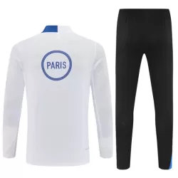 Paris Saint-Germain Sweat d'Entraînement Homme 2025-26 Quart-Zip Blanche