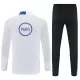 Paris Saint-Germain Sweat d'Entraînement Homme 2025-26 Quart-Zip Blanche