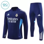 Real Madrid Sweat d'Entraînement Enfant 2025-26 Quart-Zip Navy