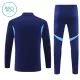 Real Madrid Sweat d'Entraînement Enfant 2025-26 Quart-Zip Navy