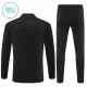Real Madrid Sweat d'Entraînement Enfant 2025-26 Quart-Zip Noire