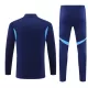 Real Madrid Sweat d'Entraînement Homme 2025-26 Quart-Zip Navy