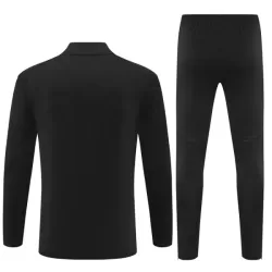 Real Madrid Sweat d'Entraînement Homme 2025-26 Quart-Zip Noire