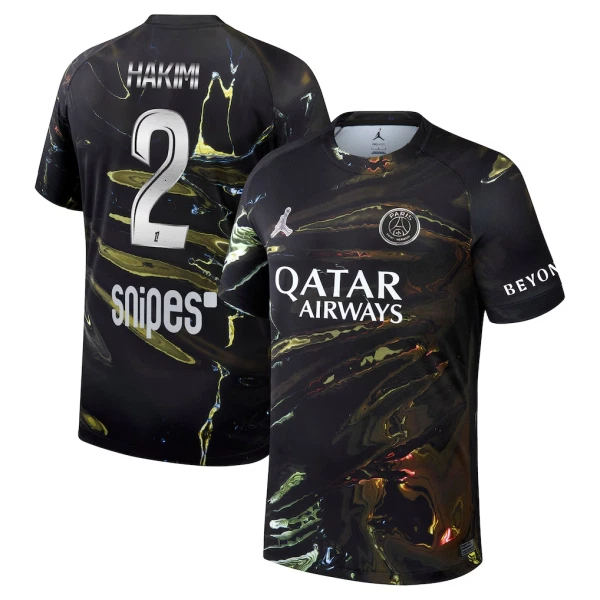 Maillot Paris Saint-Germain Hakimi 2 Night Homme 2025-26