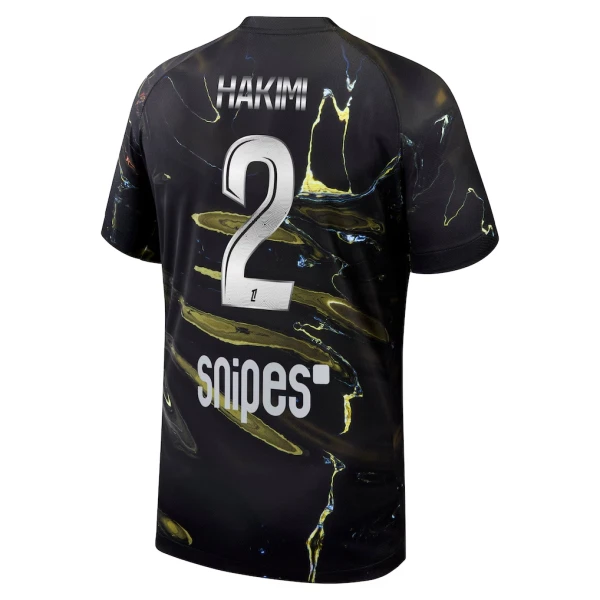 Maillot Paris Saint-Germain Hakimi 2 Night Homme 2025-26
