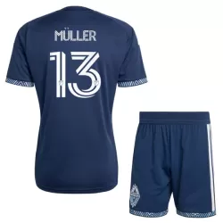 Maillot Vancouver Whitecaps Muller 13 Enfant Extérieur 2026