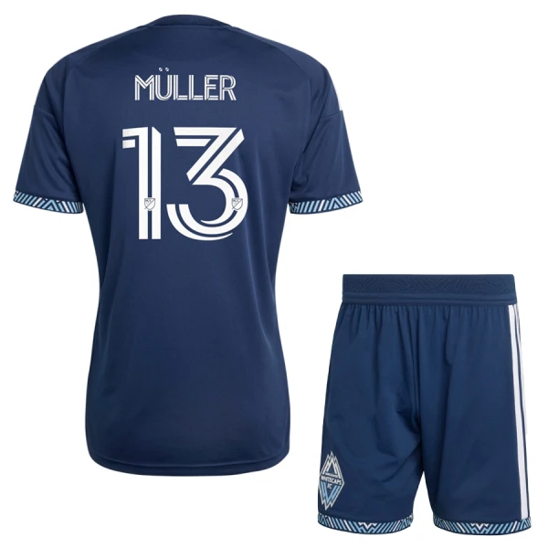 Maillot Vancouver Whitecaps Muller 13 Enfant Extérieur 2026