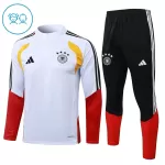 Allemagne Sweat d'Entraînement Enfant 2026-27 Quart-Zip Blanche