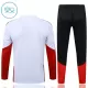 Allemagne Sweat d'Entraînement Enfant 2026-27 Quart-Zip Blanche