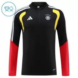 Allemagne Sweat d'Entraînement Enfant 2026-27 Quart-Zip Noire
