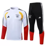 Allemagne Sweat d'Entraînement Homme 2026-27 Quart-Zip Blanche