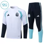 Argentine Sweat d'Entraînement Enfant 2026-27 Quart-Zip Blanche