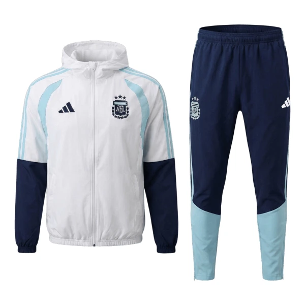 Argentine Veste à Capuche Homme 2026-27 Blanche