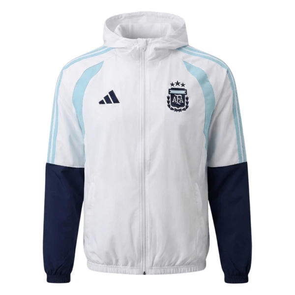 Argentine Veste à Capuche Homme 2026-27 Blanche