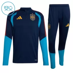 Espagne Sweat d'Entraînement Enfant 2026-27 Quart-Zip Navy