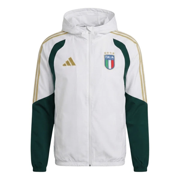 Italie Veste à Capuche Homme 2026-27 Blanche