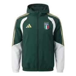 Italie Veste à Capuche Homme 2026-27 Verte
