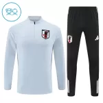 Japon Sweat d'Entraînement Enfant 2026 Quart-Zip Blanche