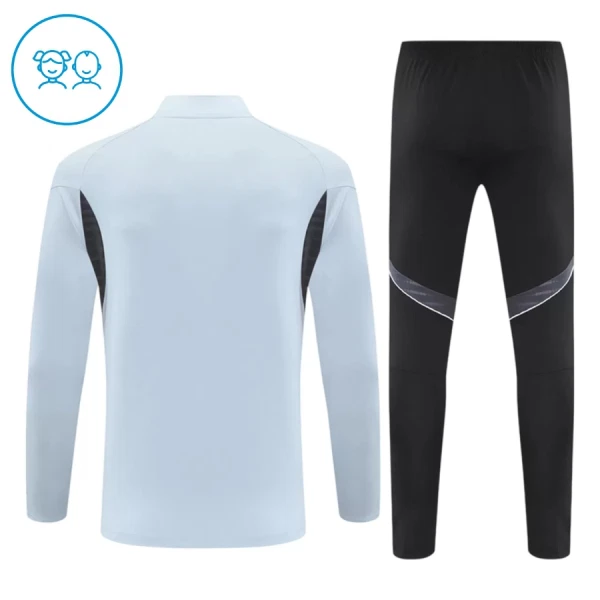 Japon Sweat d'Entraînement Enfant 2026 Quart-Zip Blanche