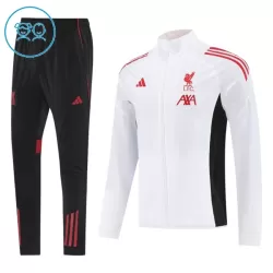 Liverpool Ensemble Vestes d'Entraînement Enfant 2025-26 Blanche