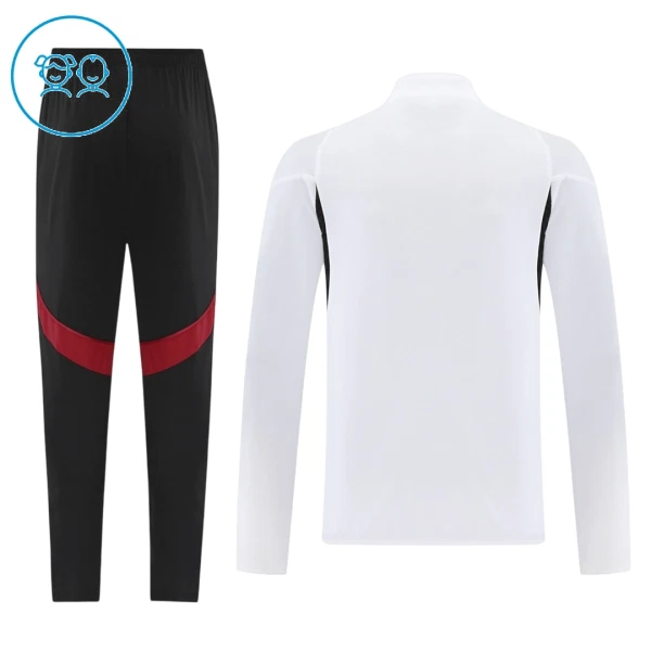 Liverpool Ensemble Vestes d'Entraînement Enfant 2025-26 Blanche